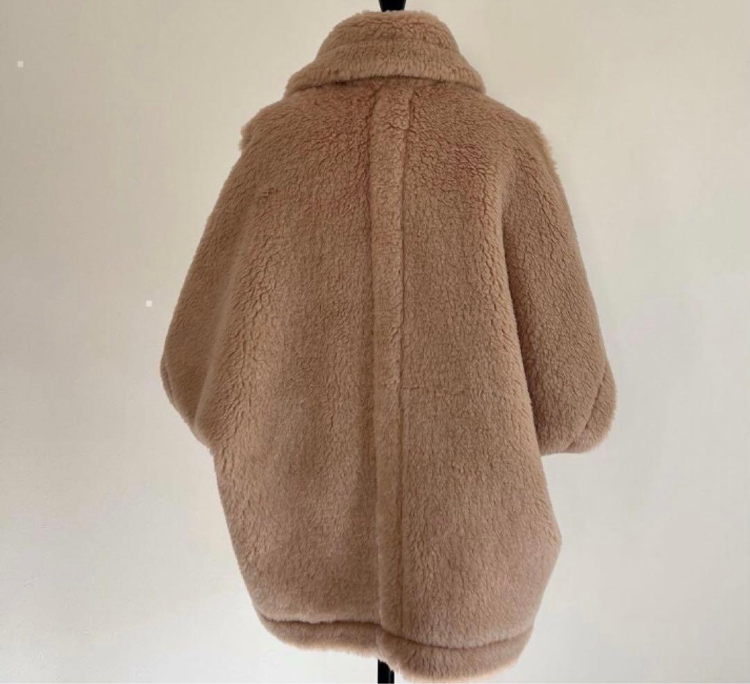 ベアポンチョ アルパカ素材 テディ