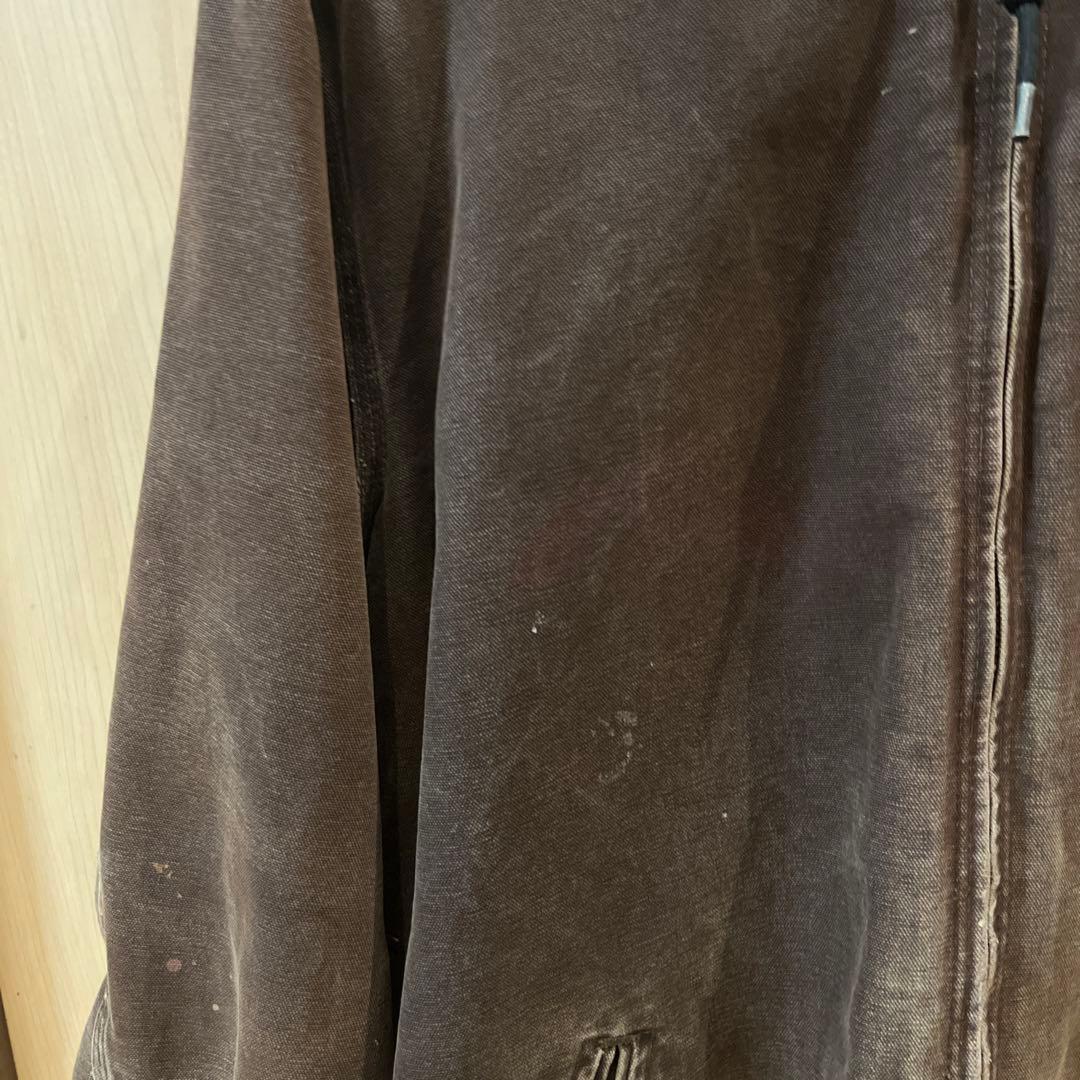 5*イ様 90s カーハートCarhartt アクティブジャケットブラウン裏ボア