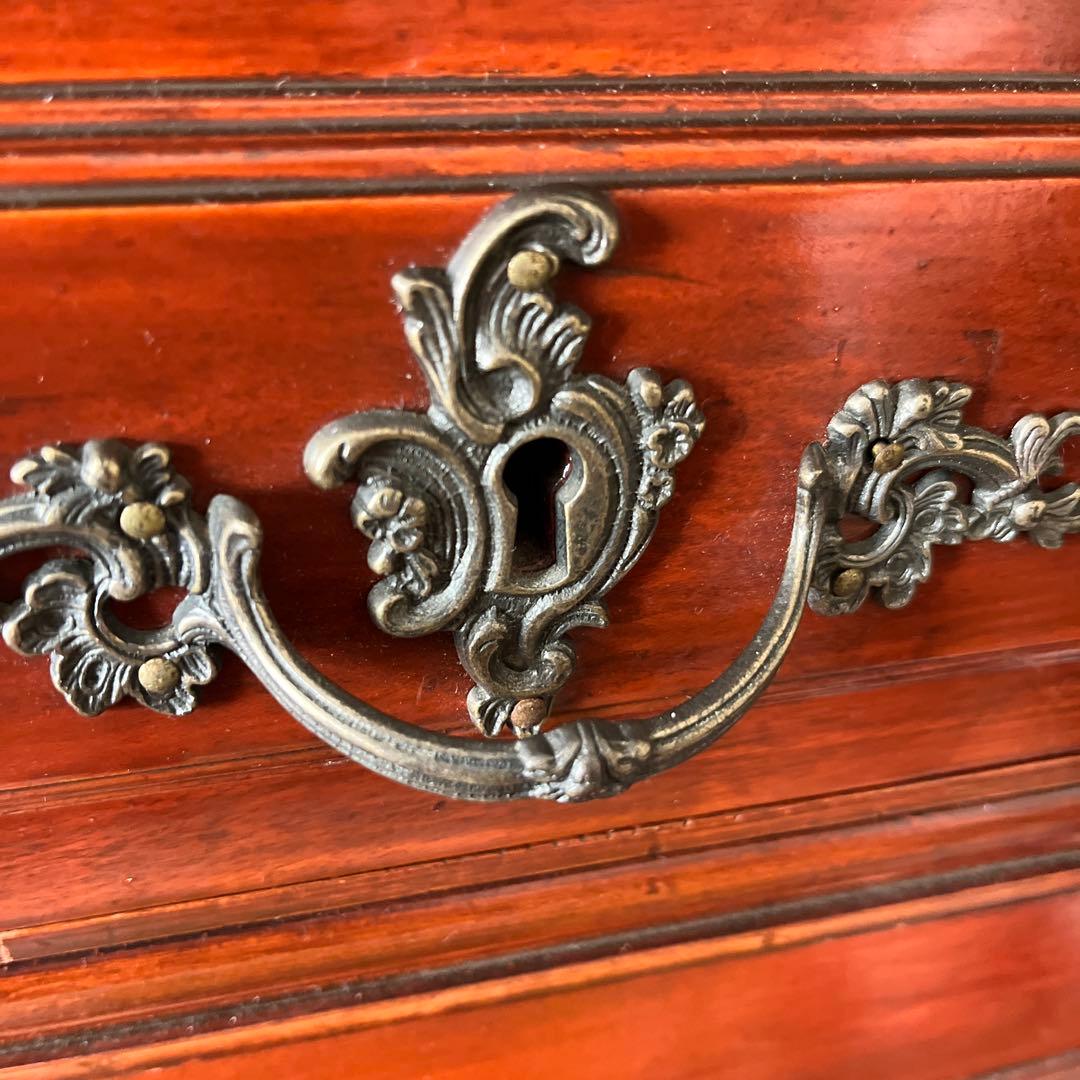 イギリスアンティーク　マーブルトップキャビネット！お値下げ❣️