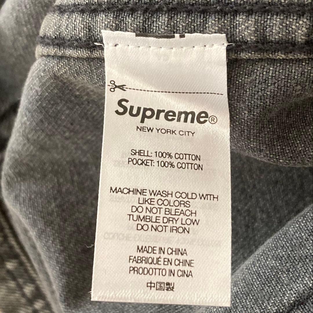 ジャケット・アウター SUPREME Denim Chore Coat black