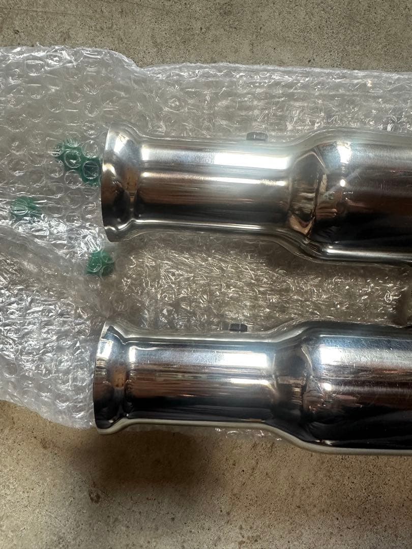 ドラッグスター400 アップトランペットマフラー サイレンサー付き