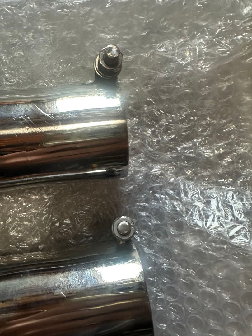 ドラッグスター400 アップトランペットマフラー サイレンサー付き