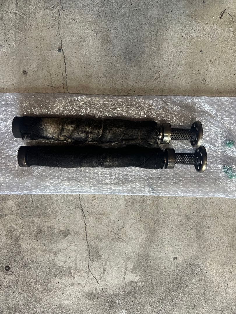 ドラッグスター400 アップトランペットマフラー サイレンサー付き