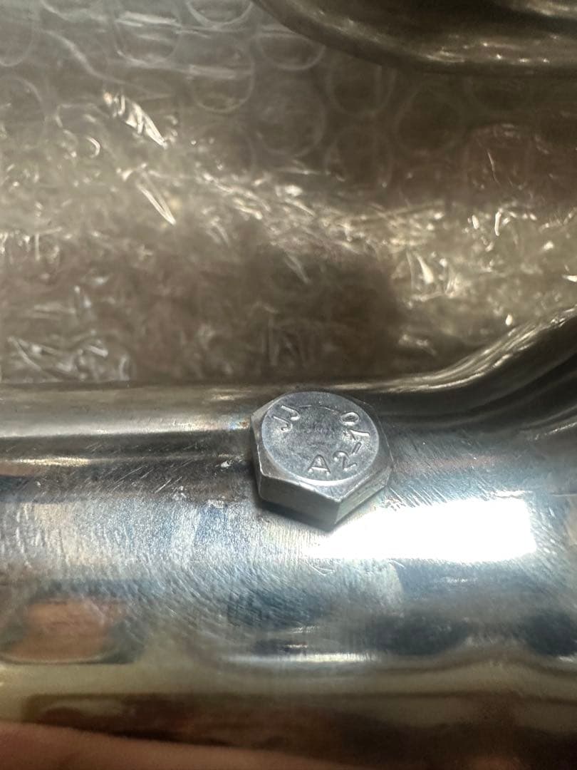 ドラッグスター400 アップトランペットマフラー サイレンサー付き