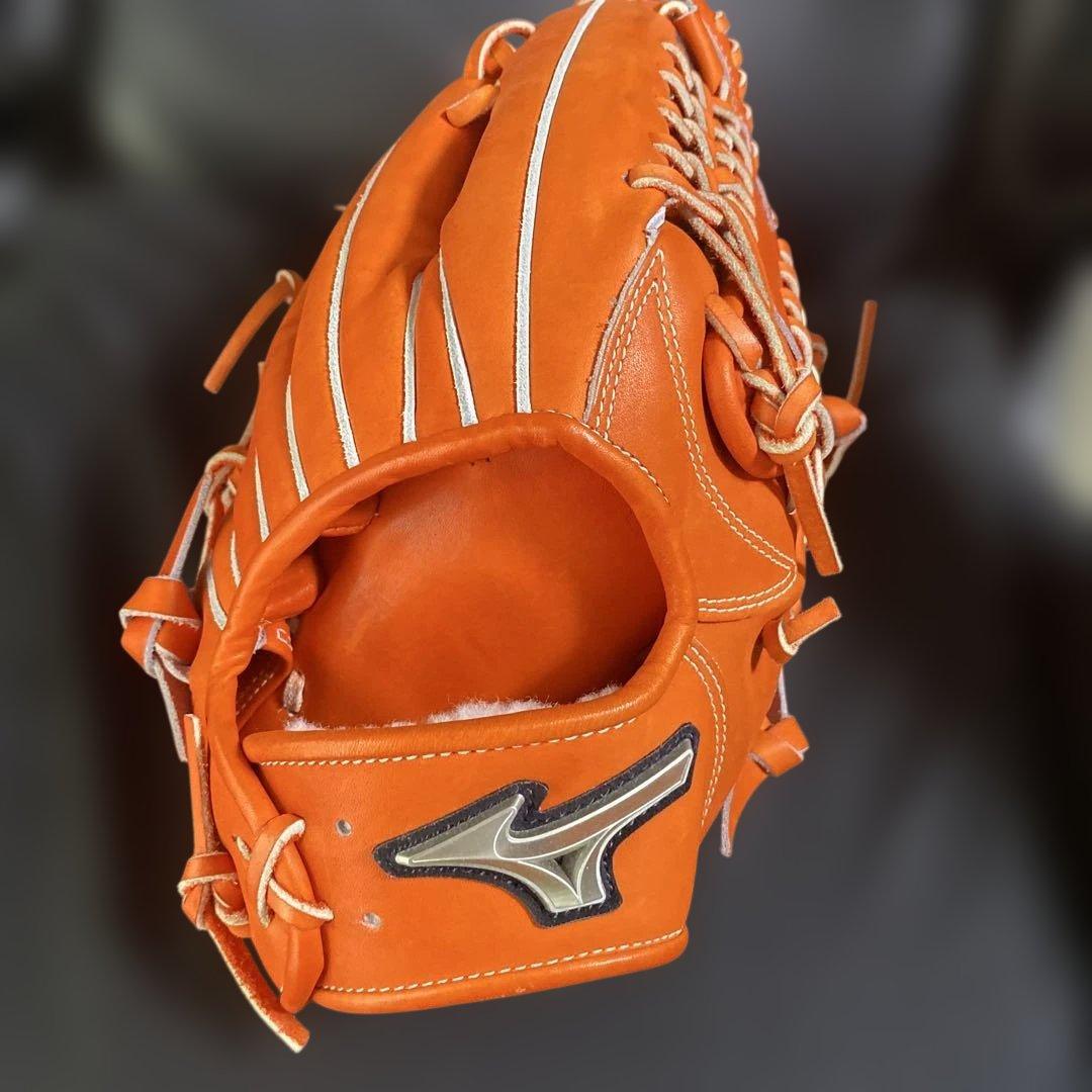 ミズノプロ A51 硬式用 スプレンディットオレンジ イチロー氏監修