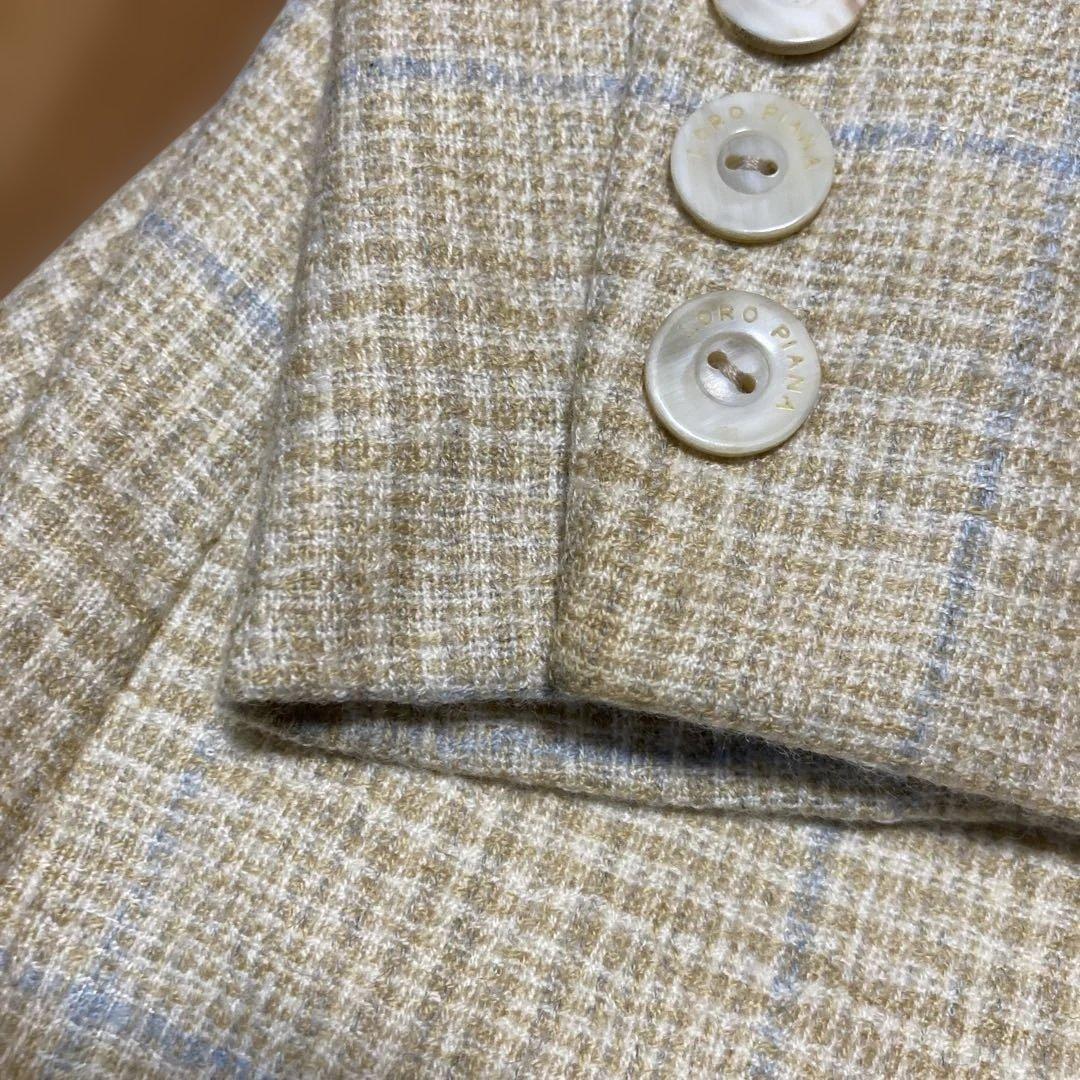 ロロピアーナ　テーラードジャケット　カシミヤ　イタリア製
