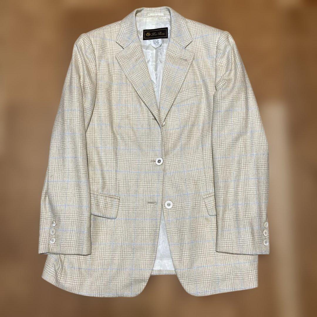 ロロピアーナ　テーラードジャケット　カシミヤ　イタリア製