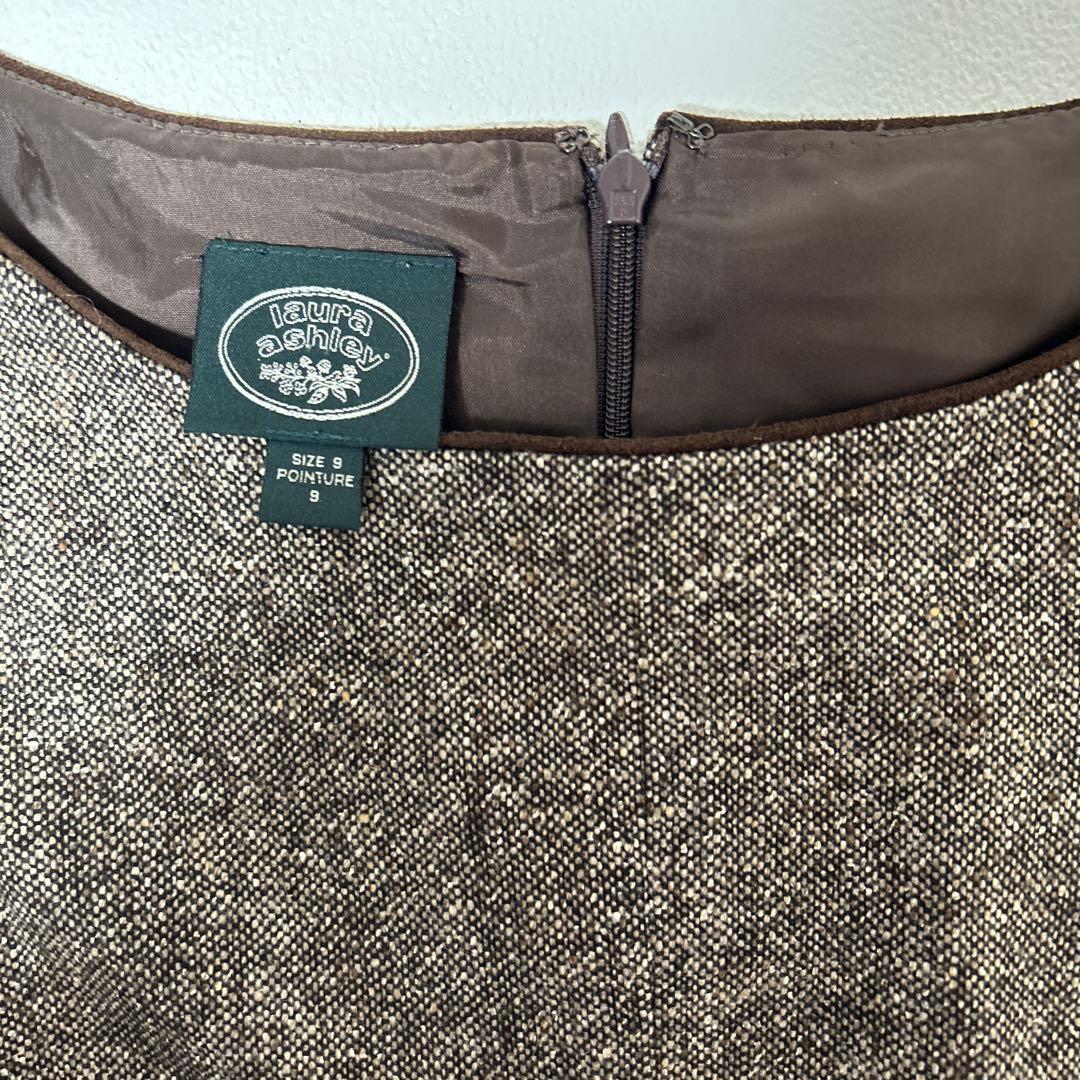 新品✨ローラアシュレイ　ツイード　スーツ　セットアップ　テーラードジャケット9号