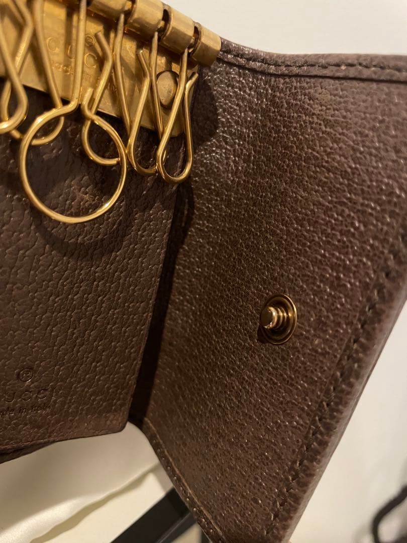 まありんちょ様　GUCCI キーケース GGケース　内袋あり箱無し