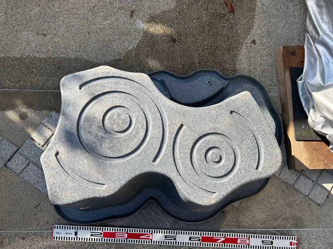 プラ池 ひょうたん池 大型 みかげ調 亀 金魚 メダカ