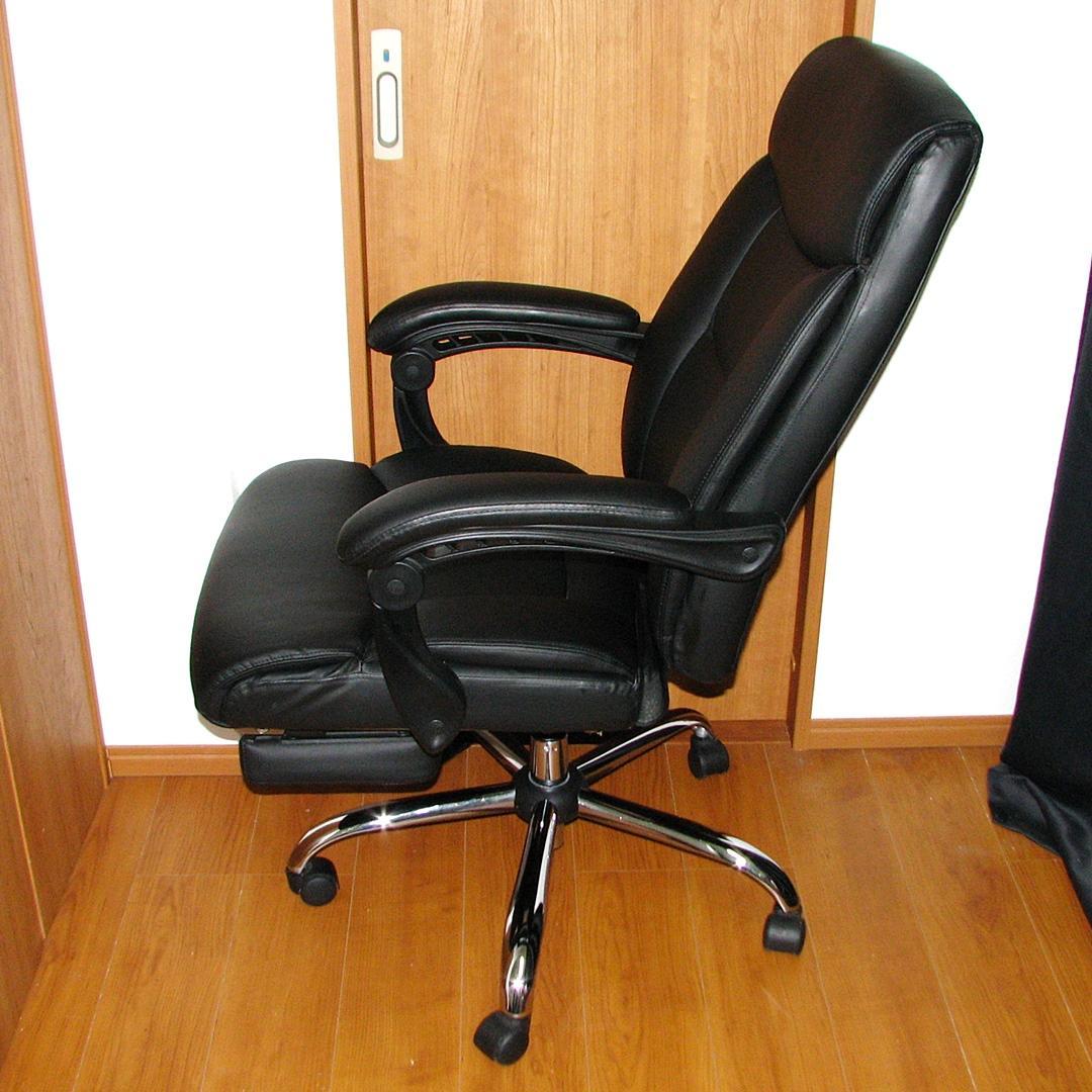 ［大阪手渡し可］サンワサプライ デスクチェア SNC-L17BK