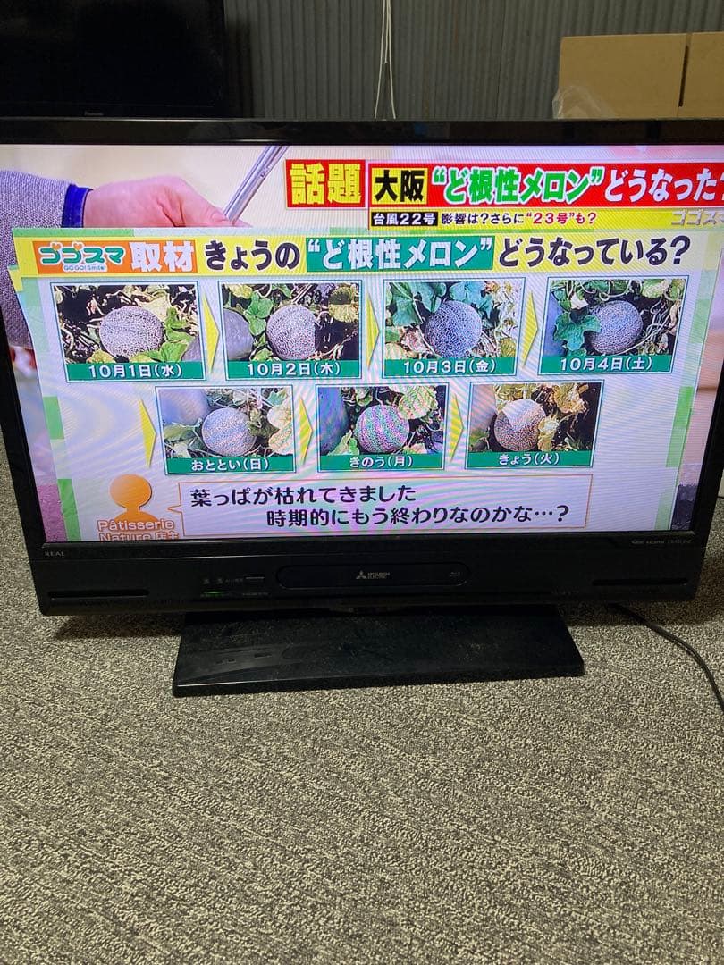 三菱　32型テレビ LCD-V32BHR7 ブルーレイ HDD内蔵