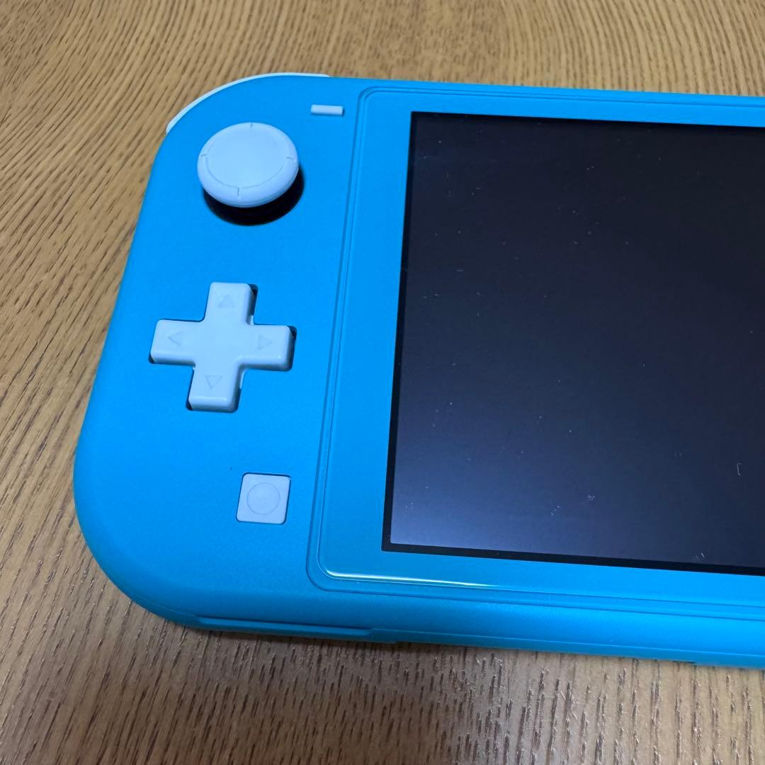 Nintendoスイッチライトターコイズ美品　保証期間内
