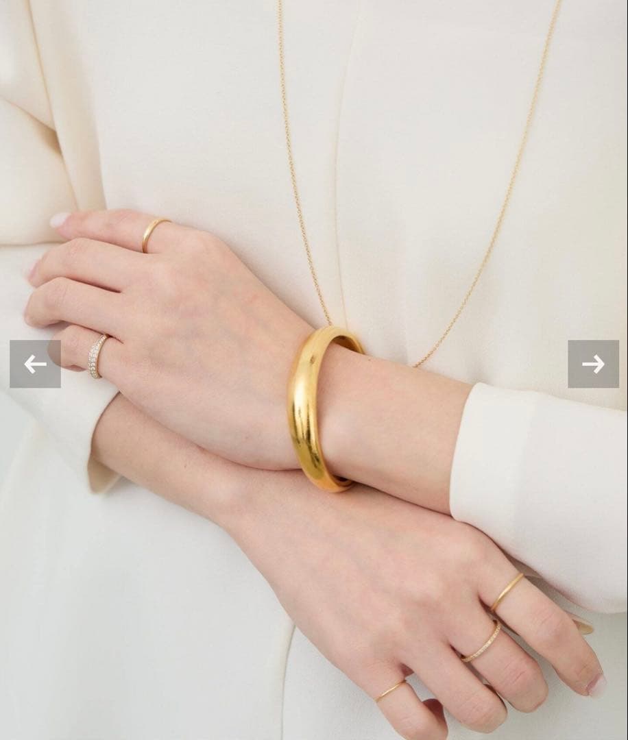 GABRIELA ARTIGAS C FLAT BEAM CUFF バングル