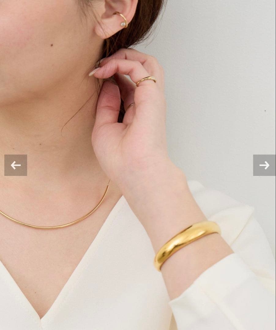 GABRIELA ARTIGAS C FLAT BEAM CUFF バングル
