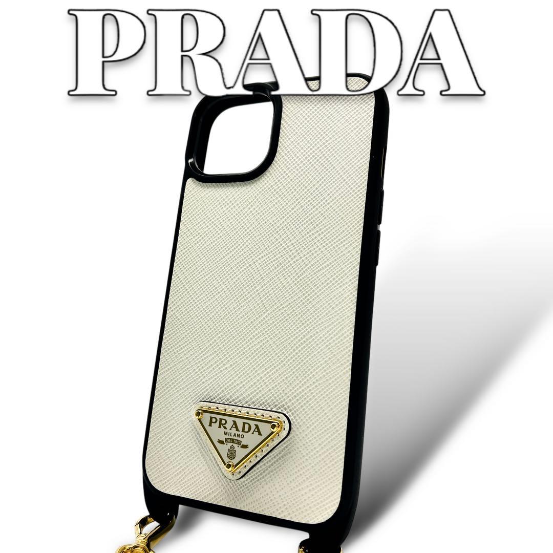 専用　極美　PRADA iPhone14 iPhoneケース 7140.