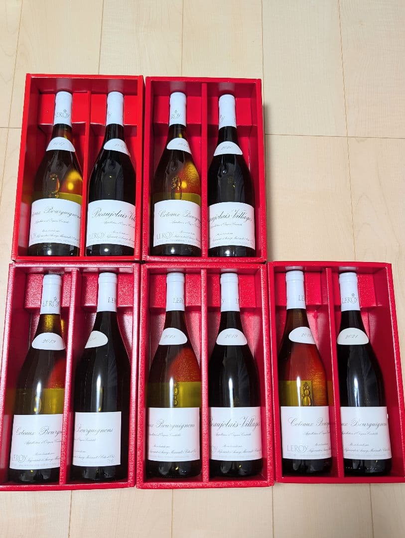 【5箱】 LEROY ルロワ ワイン ボージョレヴィラージュ コトーブルギニヨン
