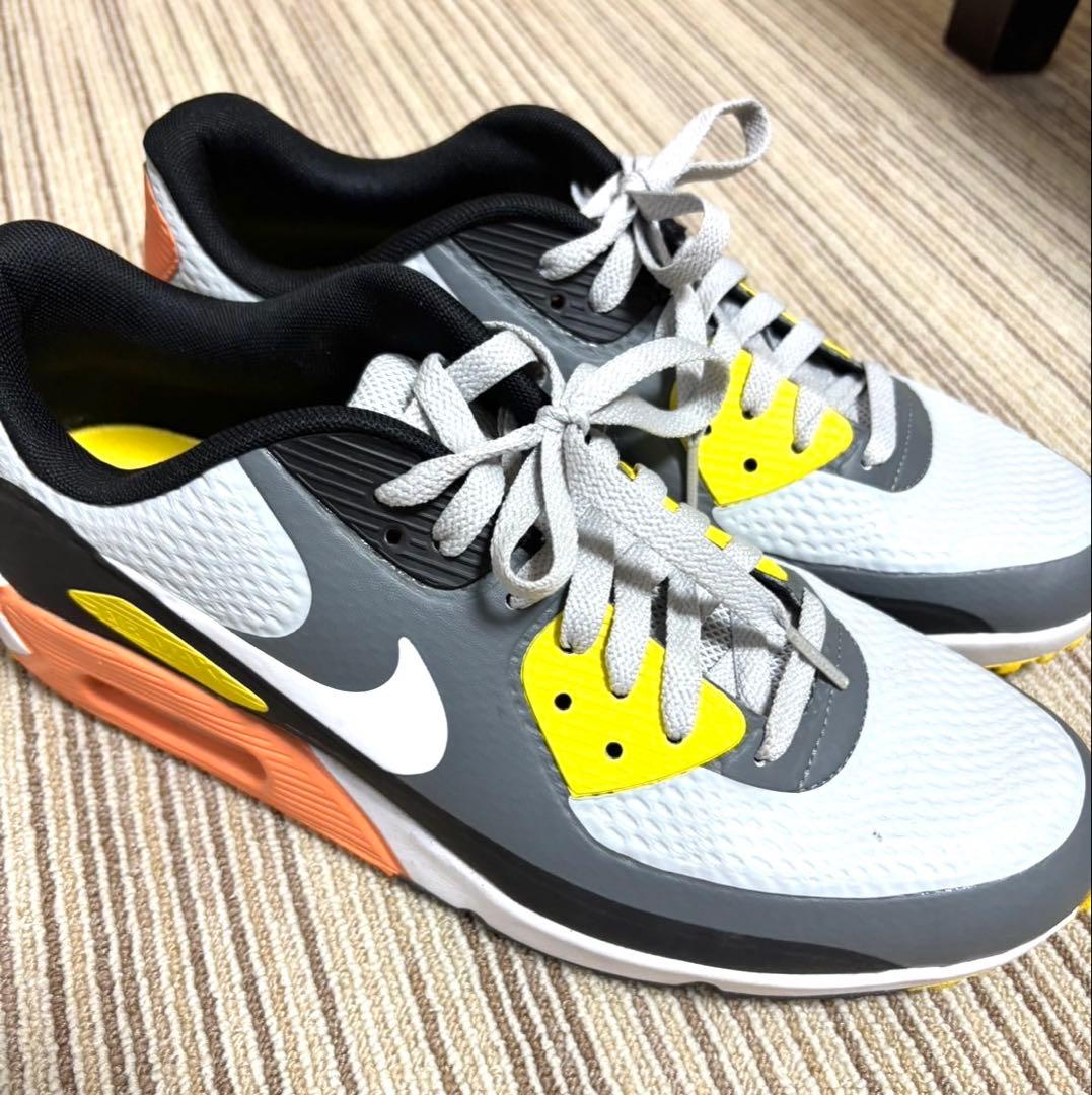 【美品】限定カラー NIKE ゴルフシューズ AIRMAX90G 27.5cm