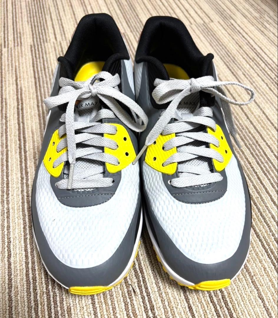 【美品】限定カラー NIKE ゴルフシューズ AIRMAX90G 27.5cm