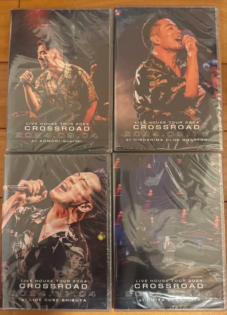 清木場俊介　CROSSROAD DVD 4本セット
