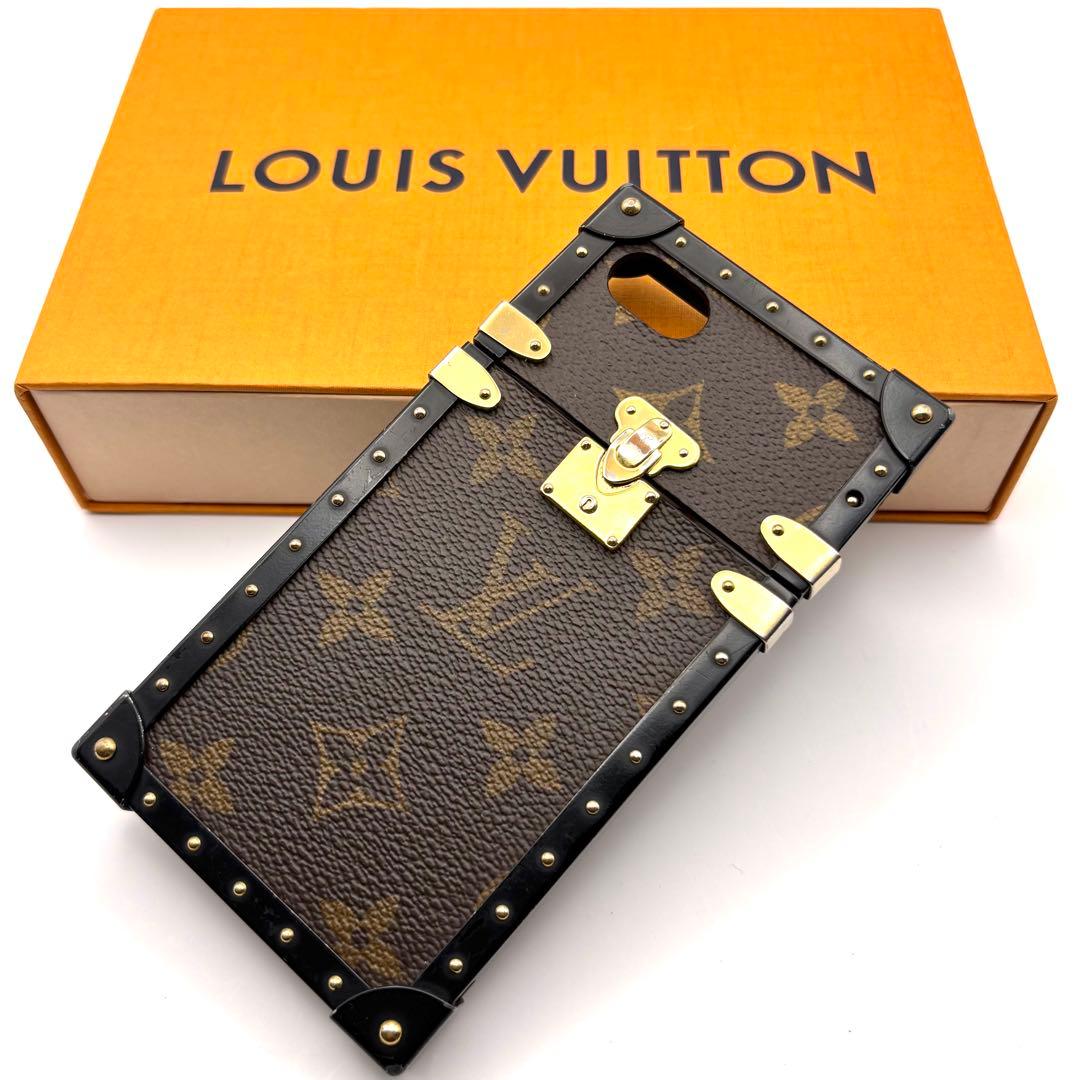 ルイヴィトン iPhone 7 8 SE アイトランク モノグラム スマホケース