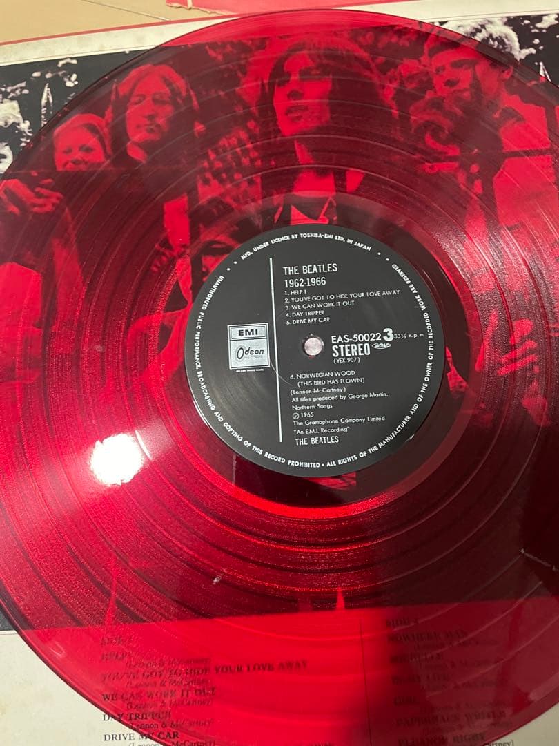 ザ・ビートルズ 1962年～1966年　LPレコード
