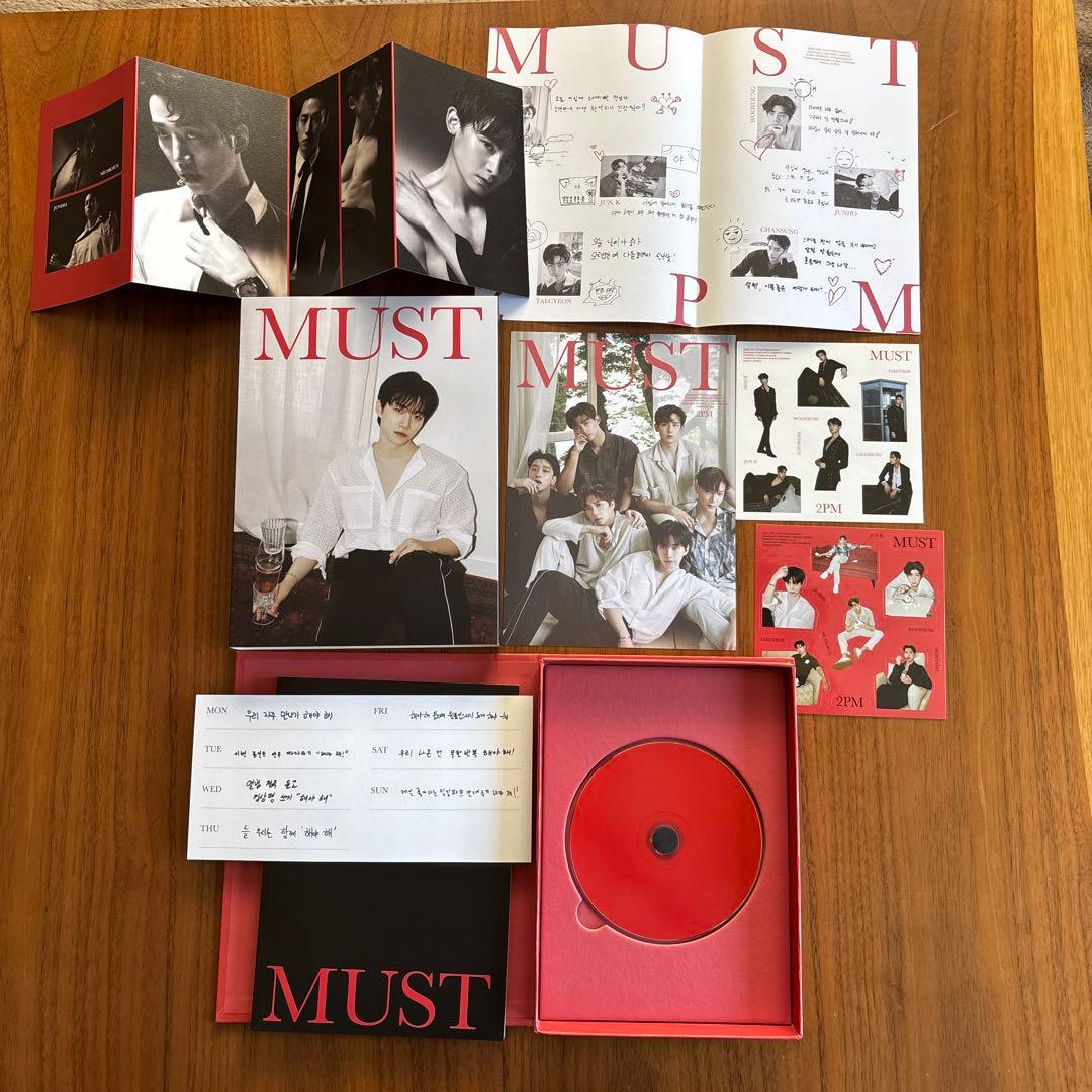 2PM ジュノ MUST 3形態 CD