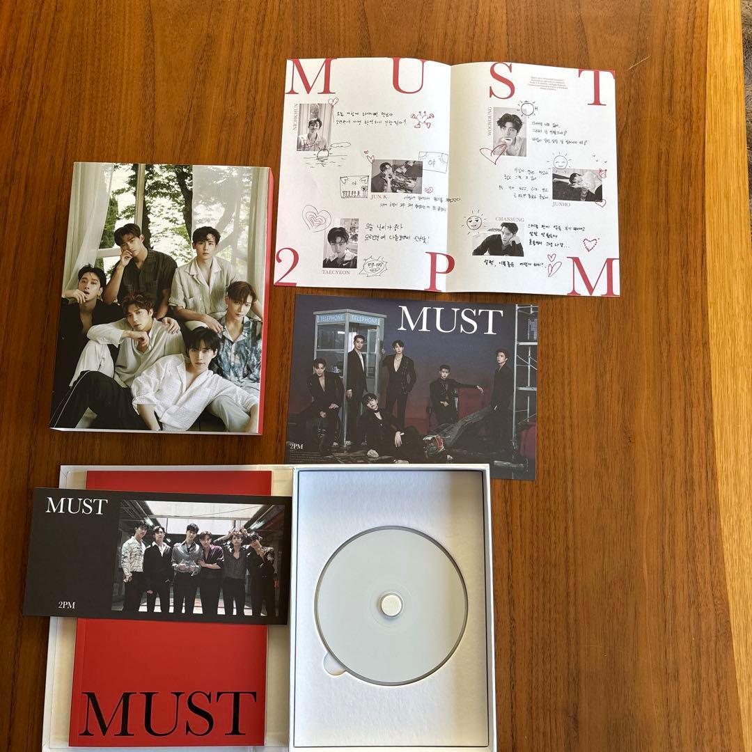 2PM ジュノ MUST 3形態 CD