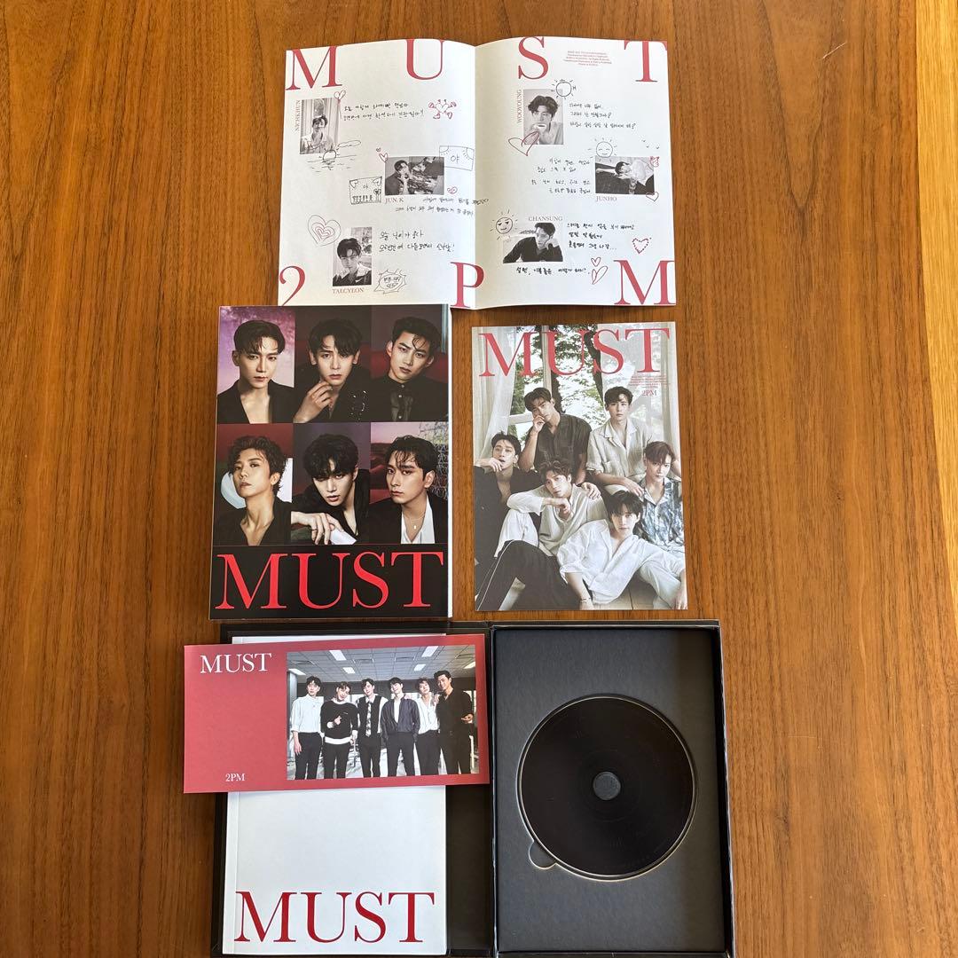 2PM ジュノ MUST 3形態 CD