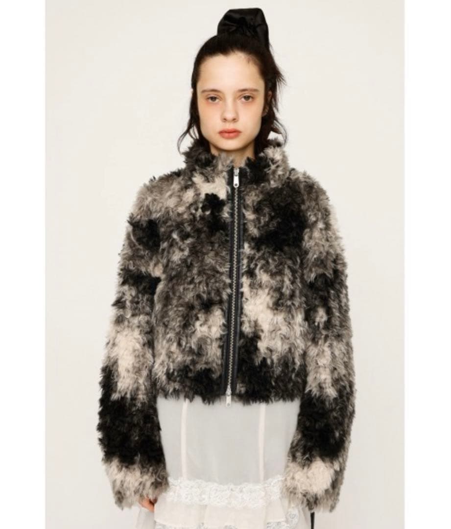 SLY CURLED BOA BZ カールド ボア ブルゾン 冬服　秋冬