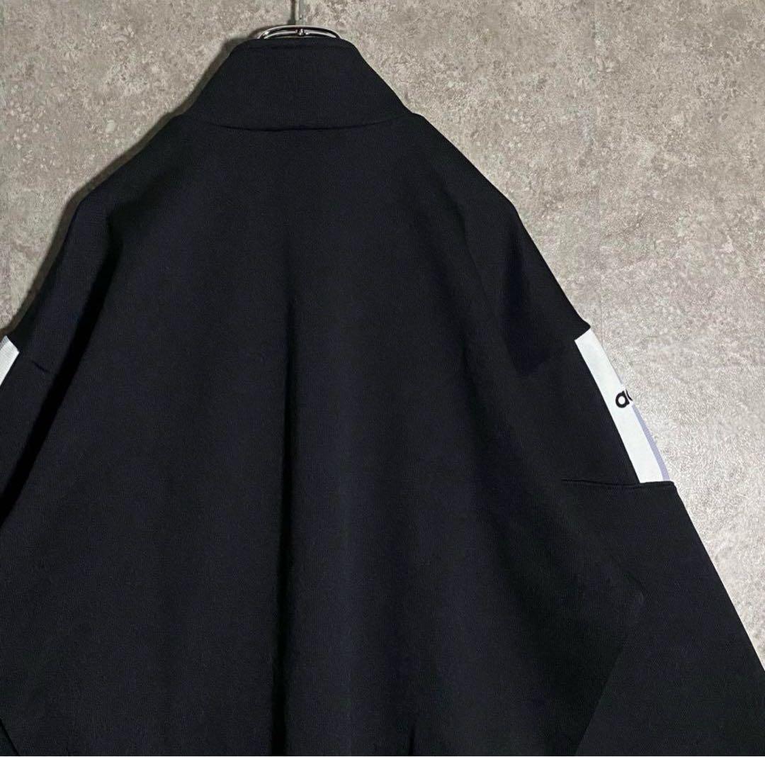 激レア 90sデサント製 adidasトラックジャケット 刺繍ロゴ アユニD