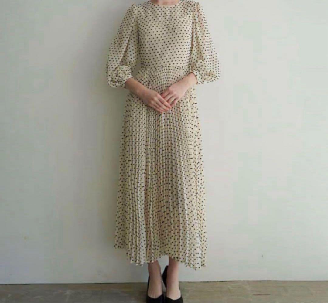 Acka dot pleats one-piece サイズ1