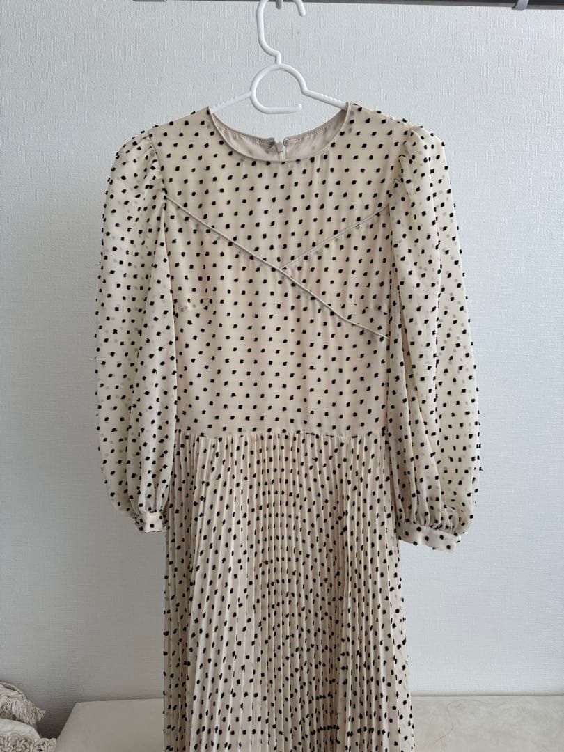 Acka dot pleats one-piece サイズ1