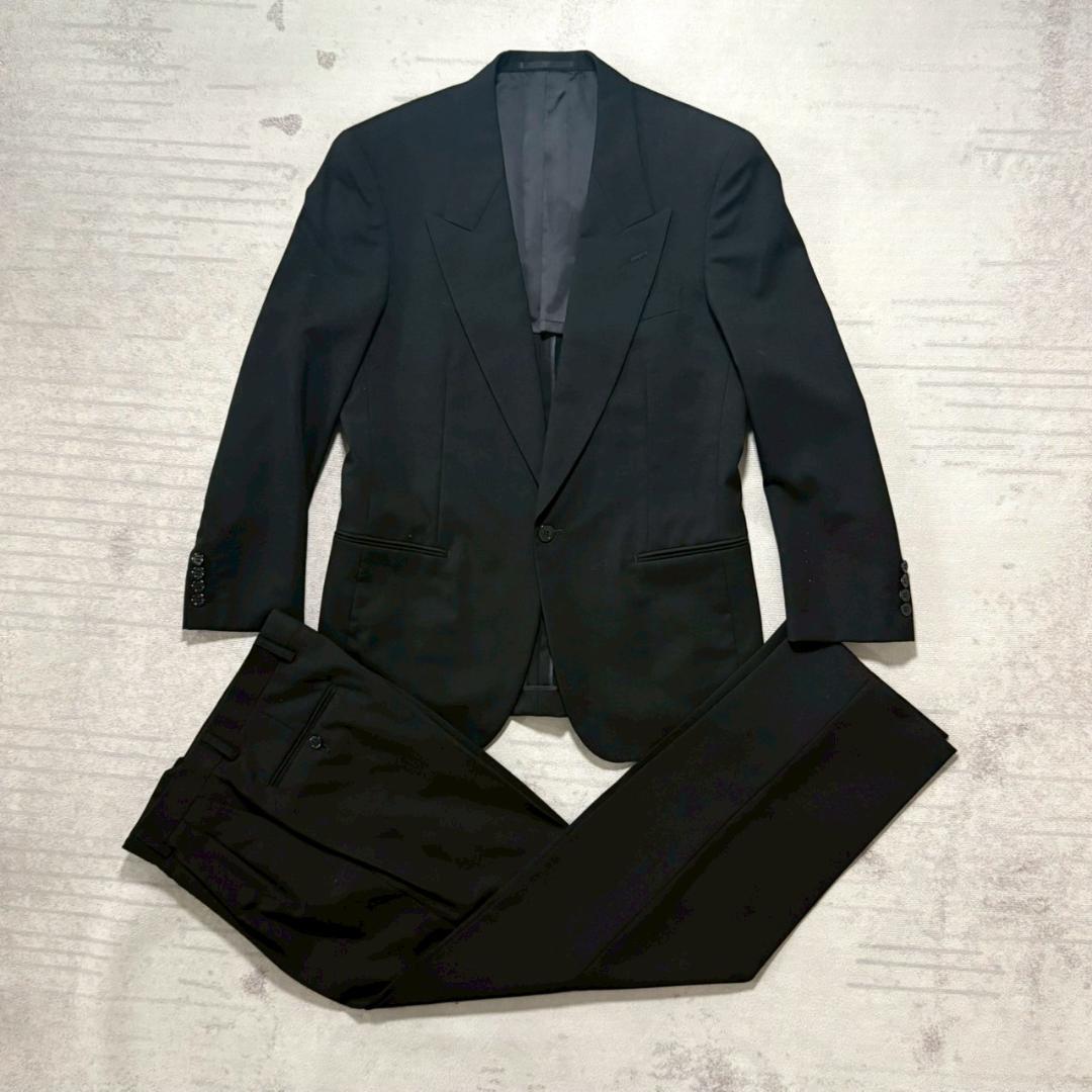 美品 90's SAINT LAURENT テーラード ブラック A5/79