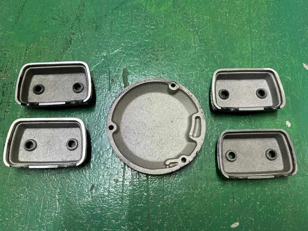 ☆彡中古　美品　ザリ　カム　ポイント　カバーセット　削り黒　ロゴ有②