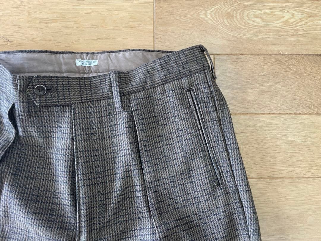 PHIGVEL GOODMAN'S PIN TUCK TROUSERS フィグベ