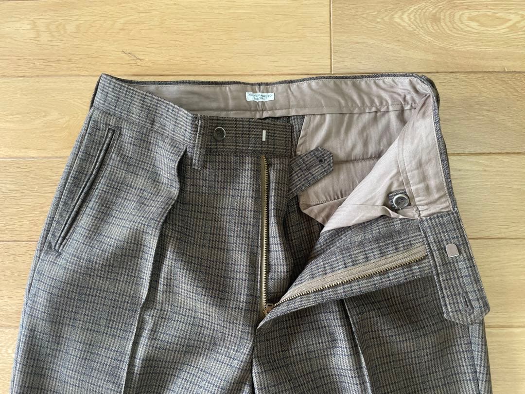 PHIGVEL GOODMAN'S PIN TUCK TROUSERS フィグベ