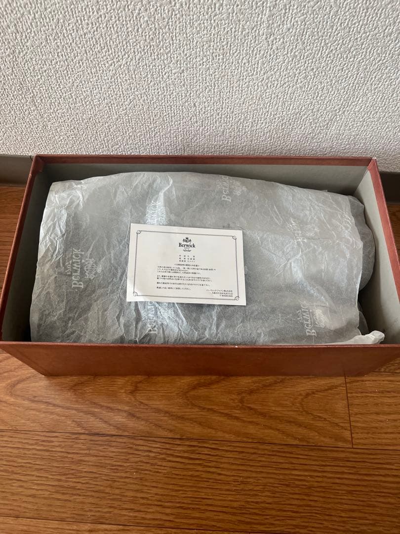 バーウィック　シボ革　ユーチップ　7/ ブラック