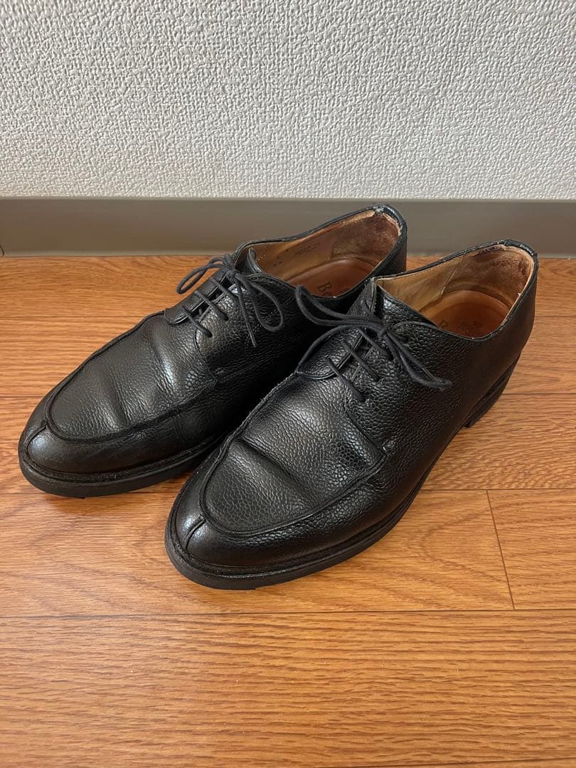 バーウィック　シボ革　ユーチップ　7/ ブラック