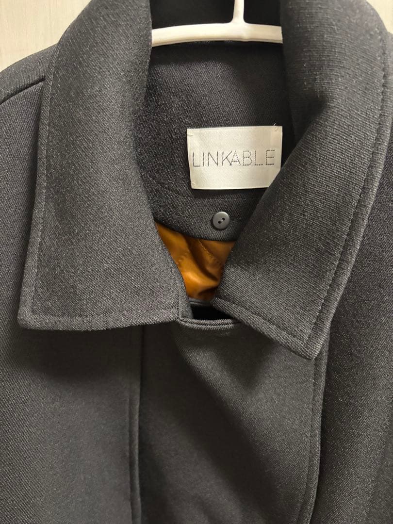最終値下げ　linkable コート ブラック