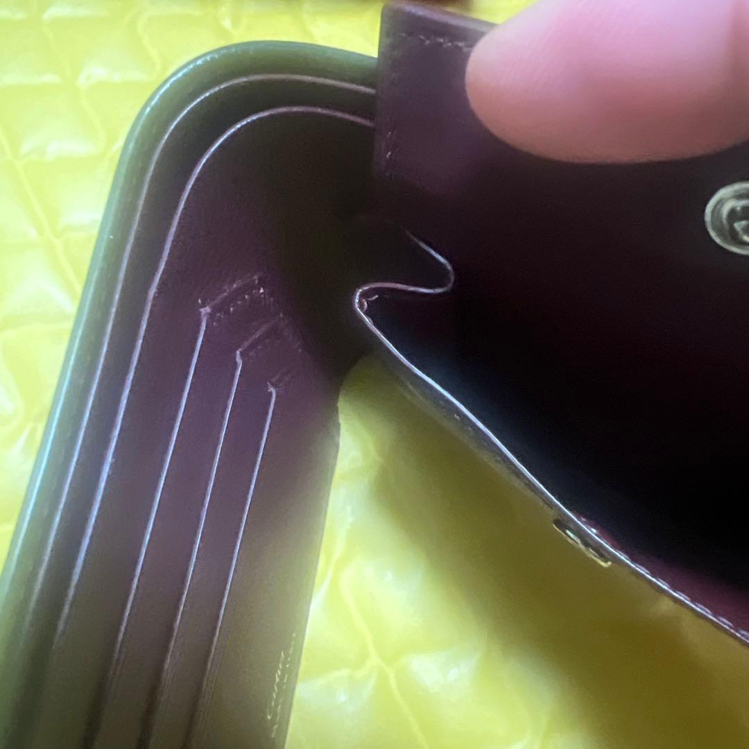 Cartier 折り財布　美品