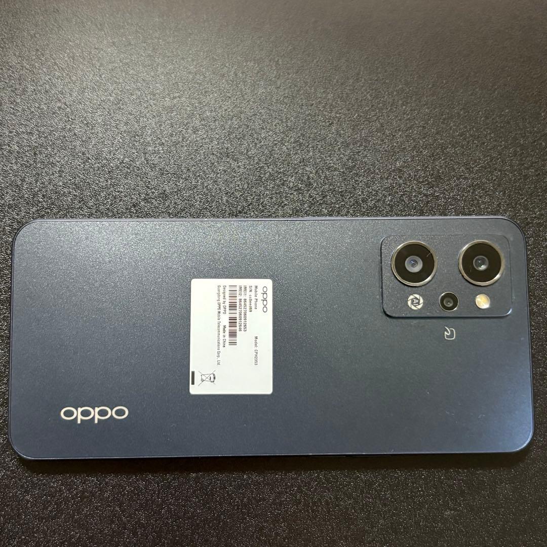 OPPO Reno7 A スターリーブラック　CPH2353【本体のみ】