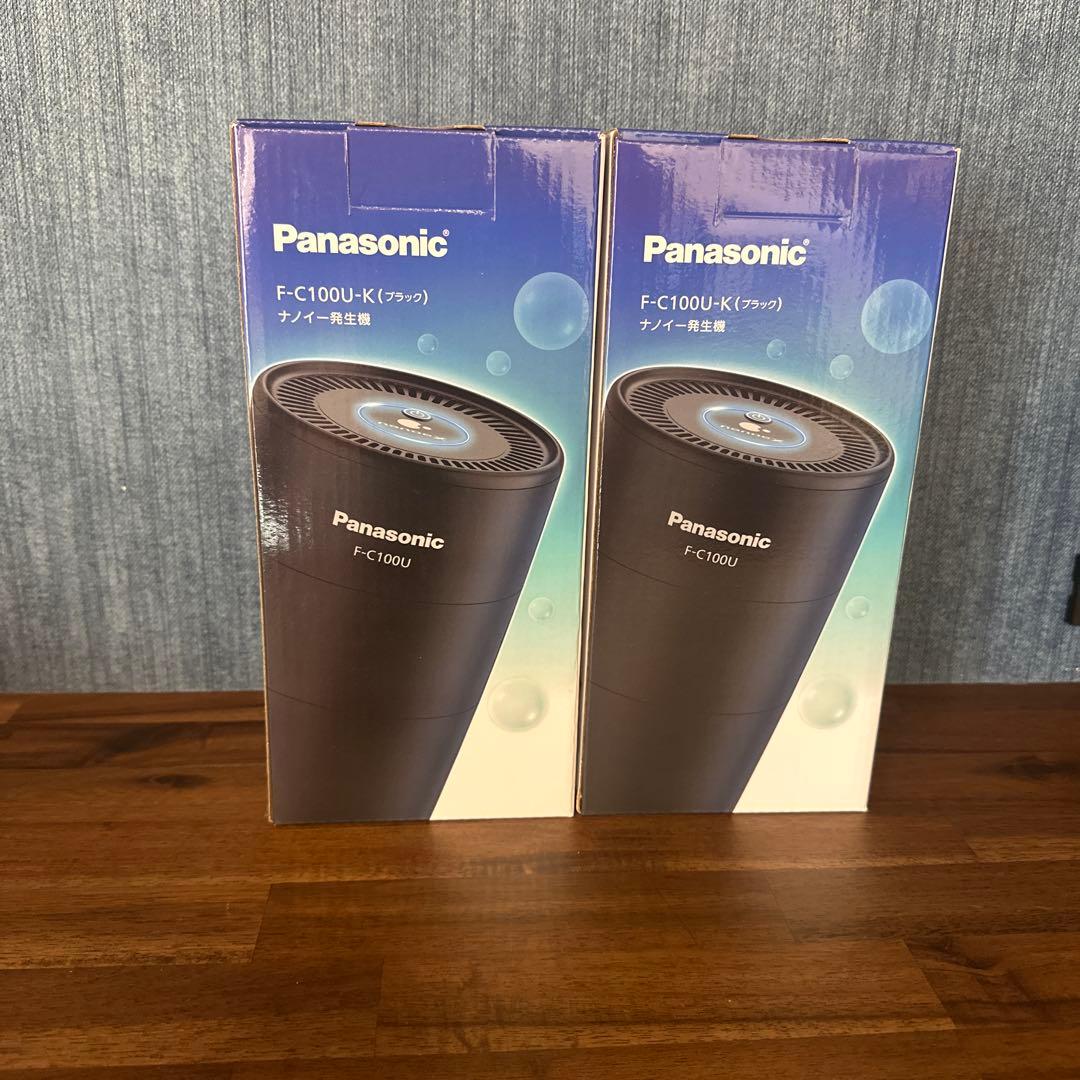 新品　パナソニック　ナノイー発生機　ブラック F-C100U-K 1台