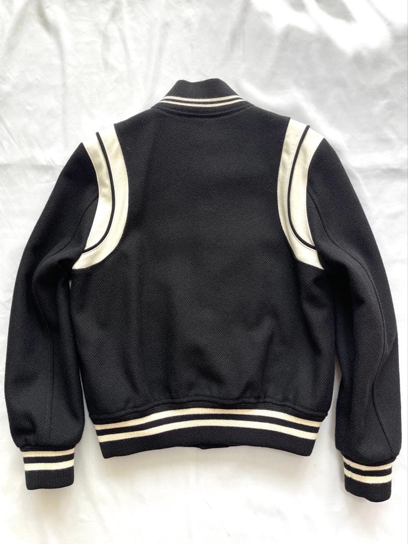 サンローラン　テディジャケット　レディース　40 ブラック