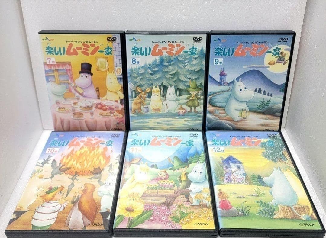 新品ケース収納　楽しいムーミン一家　全20巻全78話+ムーミン谷の彗星