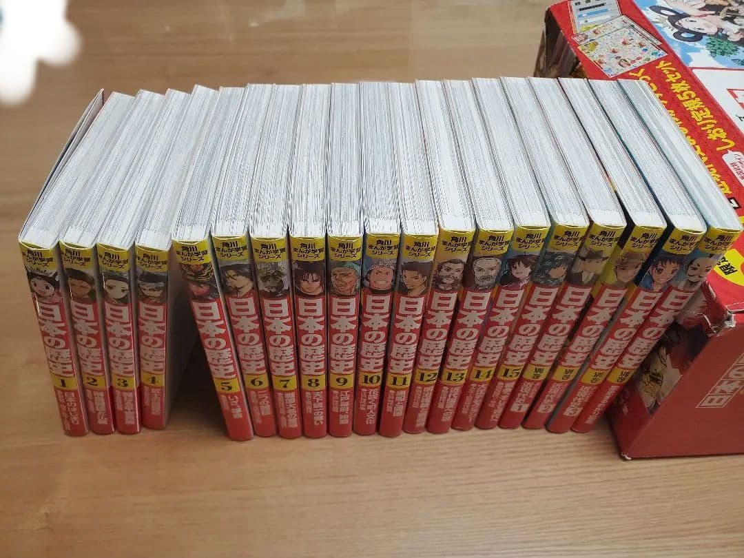 角川まんが学習シリーズ <日本の歴史> 全15巻+別巻4冊