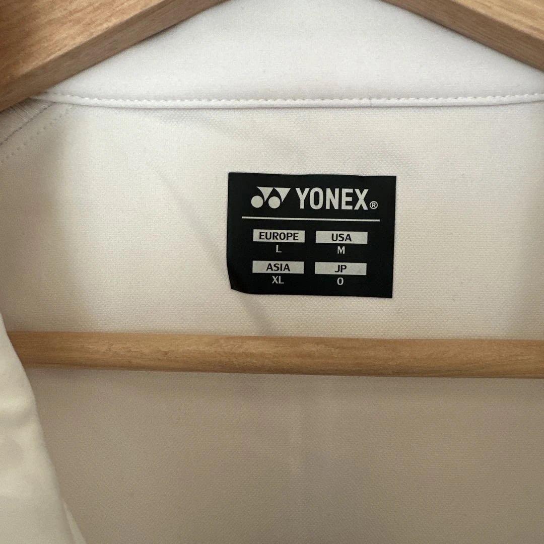 YONEX ホワイトジャケット Lサイズ　ソフトテニス　バドミントン