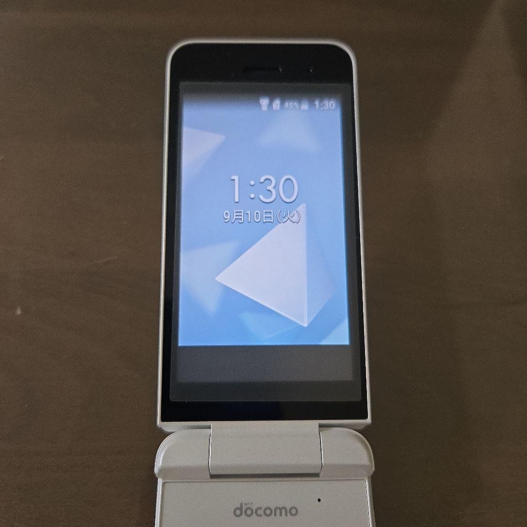 docomo DIGNO KY-42C 折りたたみ式 ホワイト