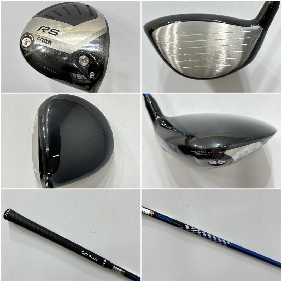 メンズ右利き初心者用　プロギア　PRGR　ゴルフクラブセット　W-2562
