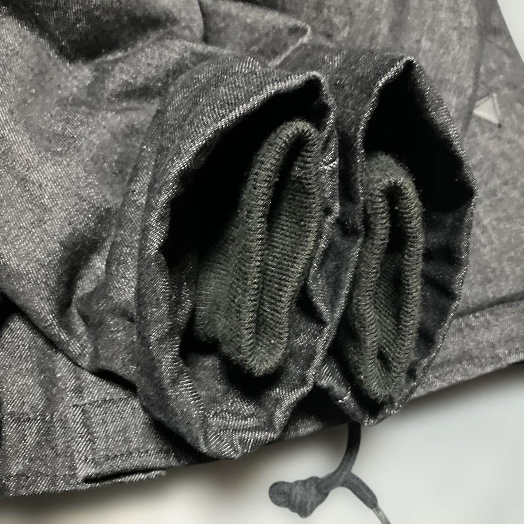 HOUSTON N-1 デニム　ダウン　デッキジャケット　黒　サイズ　XL